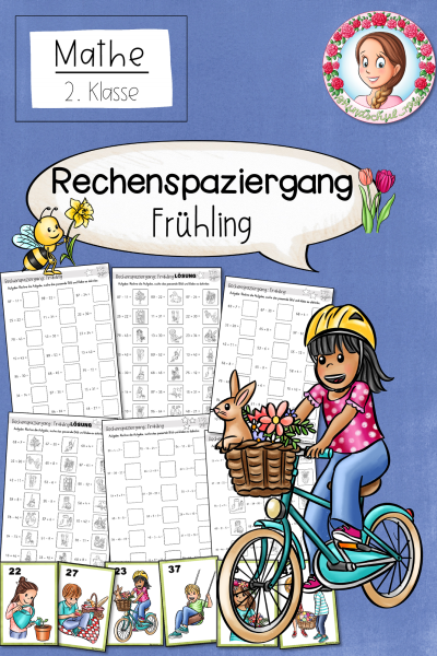 Rechenspaziergang Addition Subtraktion ZR 100 Frühling Klasse 2 – 1475968