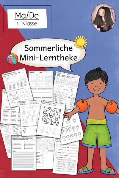 Sommerliche Mini-Lerntheke (1. Klasse) – 375414