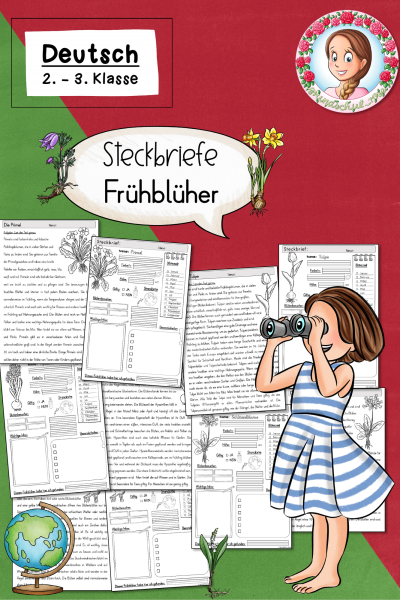 Steckbriefe Frühblüher (Klasse 2 bis 4) – 800874