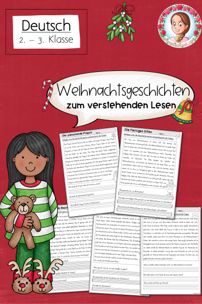 Weihnachtsgeschichten zum verstehenden Lesen (2.-3. Klasse) – 734213