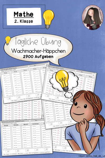 Kopfrechnen Klasse 2 ZR 100 Tägliche Übung – 533114