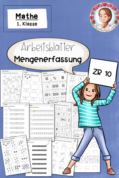 Arbeitsblätter Mengenerfassung Klasse 1 ZR 10 – 743059