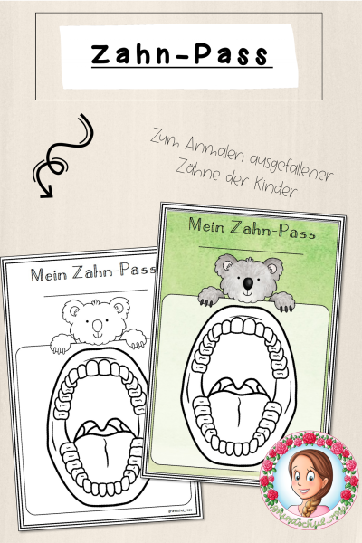 Koala-Klasse: Zahnpass (Classroommanagement) – 874671
