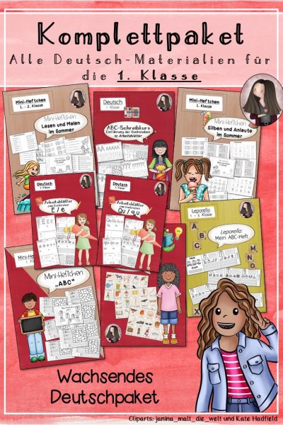 Komplettpaket: Deutsch (1. Klasse) – 581110
