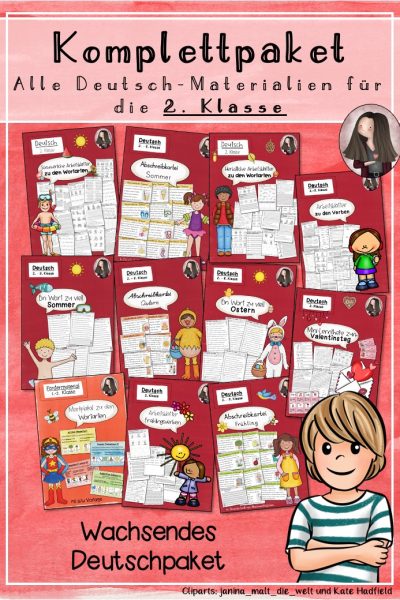 Komplettpaket: Deutsch (2. Klasse) – 673611