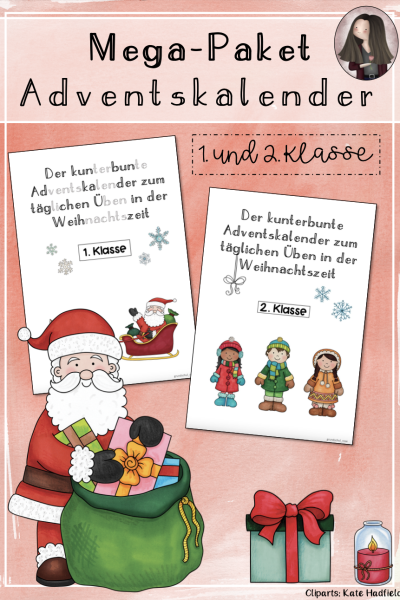 Mega-Paket Adventskalender (1. und 2. Klasse) – 440881