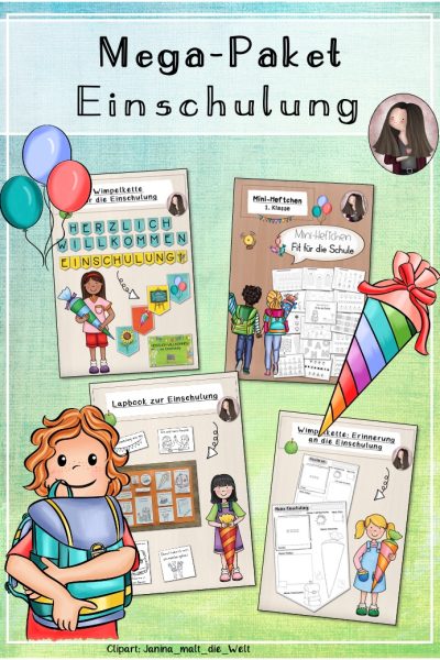 Mega-Paket zur Einschulung (1. Klasse) – 661948