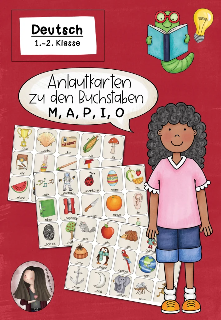Karten Anlaute Deutsch Klasse 1-2 - Cover für Klasse 1-2