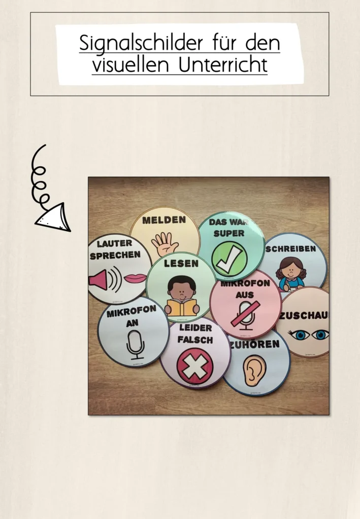 Klassenorganisation Schilder virtuelle Klasse 1-6 - Cover für Klasse 1-6