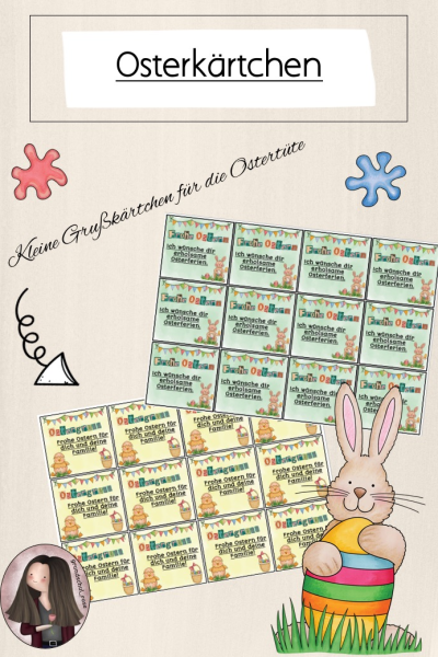 FREEBIE: Feriengruß zu Ostern (303596)