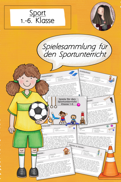 Spielesammlung für den Sportunterricht (1.-6. Klasse) #fitdurchdenwinter (313571)