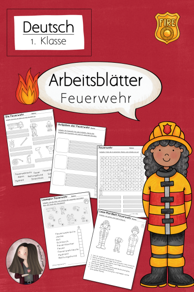 Arbeitsblätter Feuerwehr (328095)