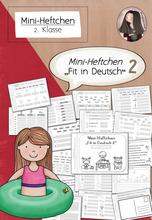 Deutsch Wiederholung Klasse 2 – Fit für die 3. Klasse