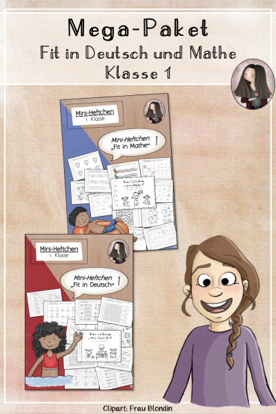 MEGA-Paket „Fit in Deutsch und Mathe“ (1. Klasse) (338965)