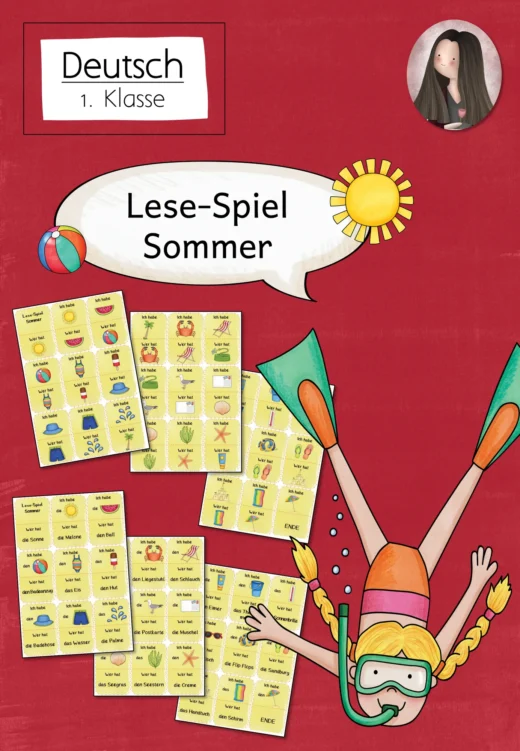 Lese-Spiel “Ich hab, wer hat” Sommer (1. Klasse)