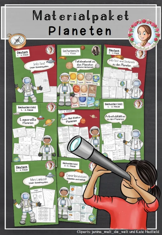 MEGA-Paket zu den Planeten