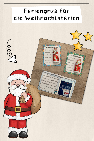 FREEBIE: Feriengruß zu den Weihnachtsferien (497921)