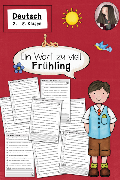 Ein Wort zu viel: Frühling Klasse 2 bis 3 (530700)
