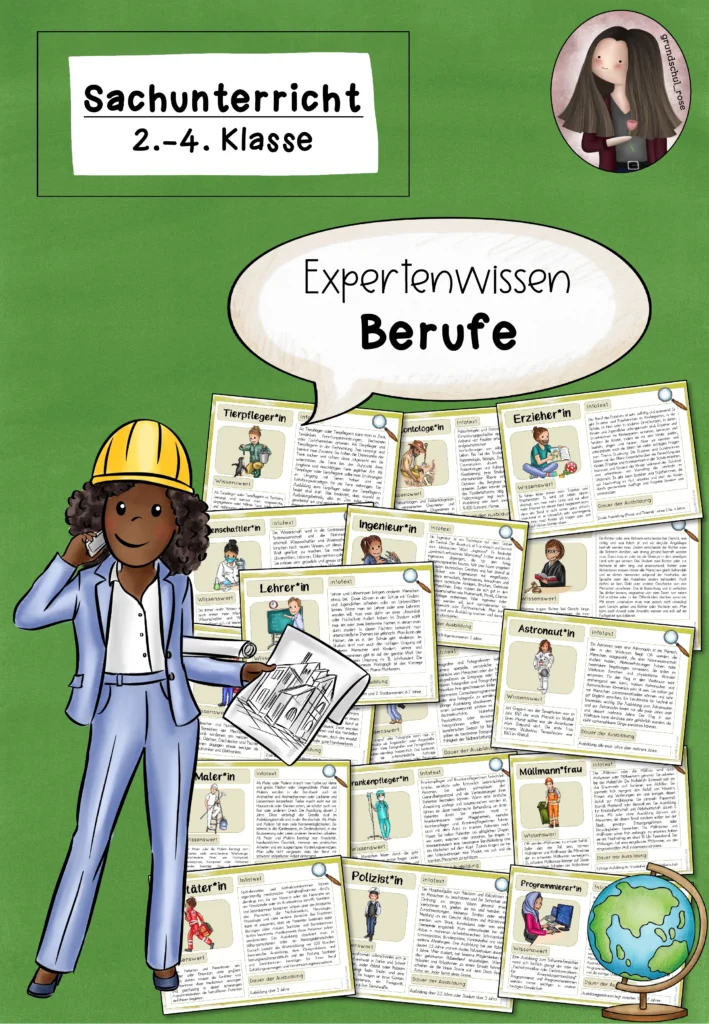 Berufe Grundschule | Expertenwissen Sachunterricht Klasse 2-4 Cover