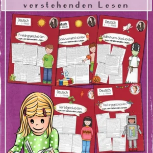 MEGA-Paket: Geschichten zum verstehenden Lesen – Leseförderung & Textverständnis (1.–4. Klasse)
