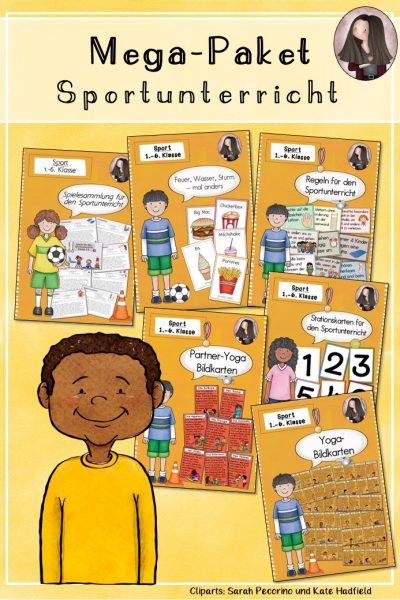 Mega-Paket für den Sportunterricht (1. – 4. Klasse) #fitdurchdenwinter (581865)