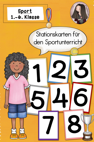 FREEBIE: Stationskarten für den Sportunterricht (1.-6. Klasse) (585335)
