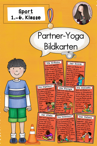 FREEBIE: Partner-Yoga-Bildkarten (1.-6. Klasse) (592482)