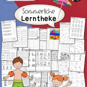 Lerntheke Sommer Klasse 2 – Deutsch & Mathe wiederholen