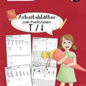 Arbeitsblätter zur Einführung des Buchstabens T (1. Klasse)