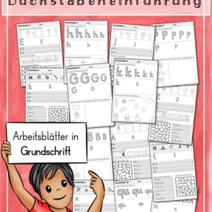 Mega-Paket zur Buchstabeneinführung (Grundschrift) (ABC-Lehrgang)