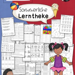 Lerntheke Sommer – Abwechslungsreiche Übungen Deutsch & Mathe (Klasse 3)
