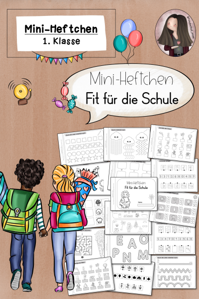 Mini-Heft Vorschule – Fit für die Schule mit Übungen zum Schulstart (661924)