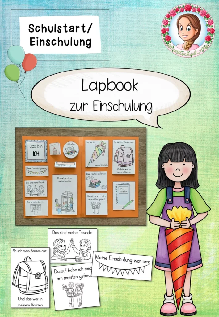 Lapbook zur Einschulung (1. Klasse)