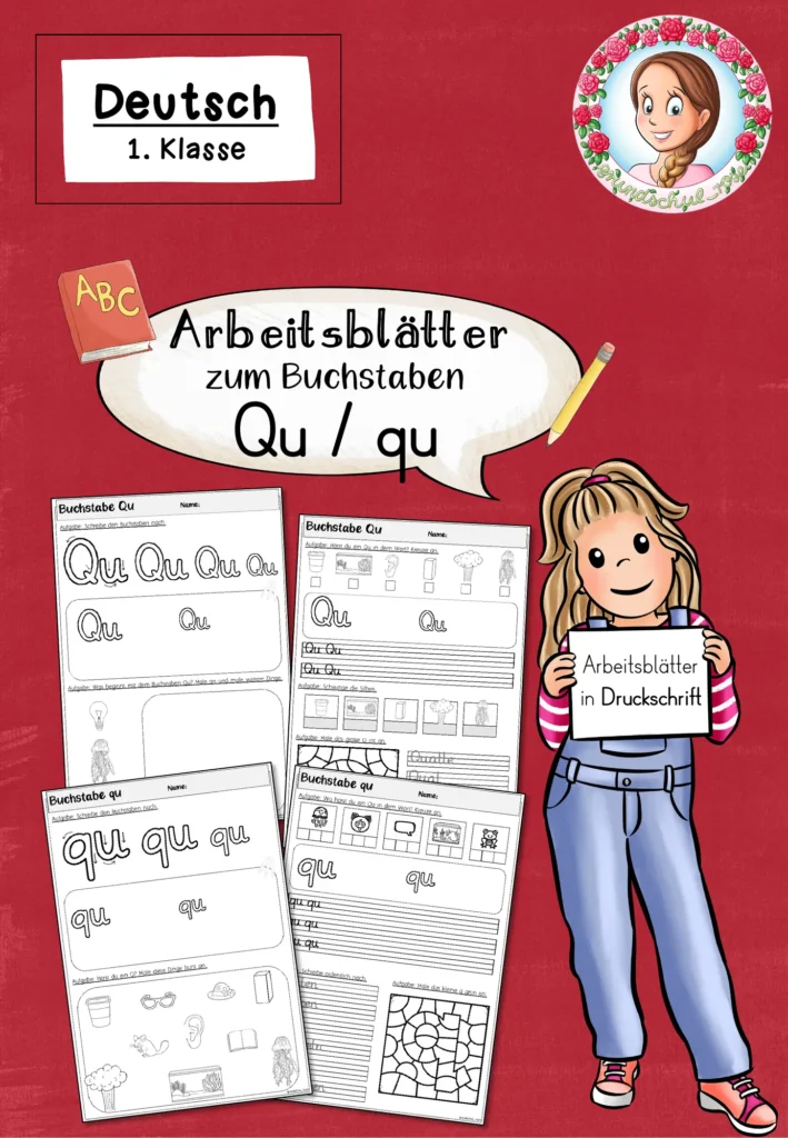 Arbeitsblätter Buchstabeneinführung Deutsch Klasse 1 - Cover für Klasse 1