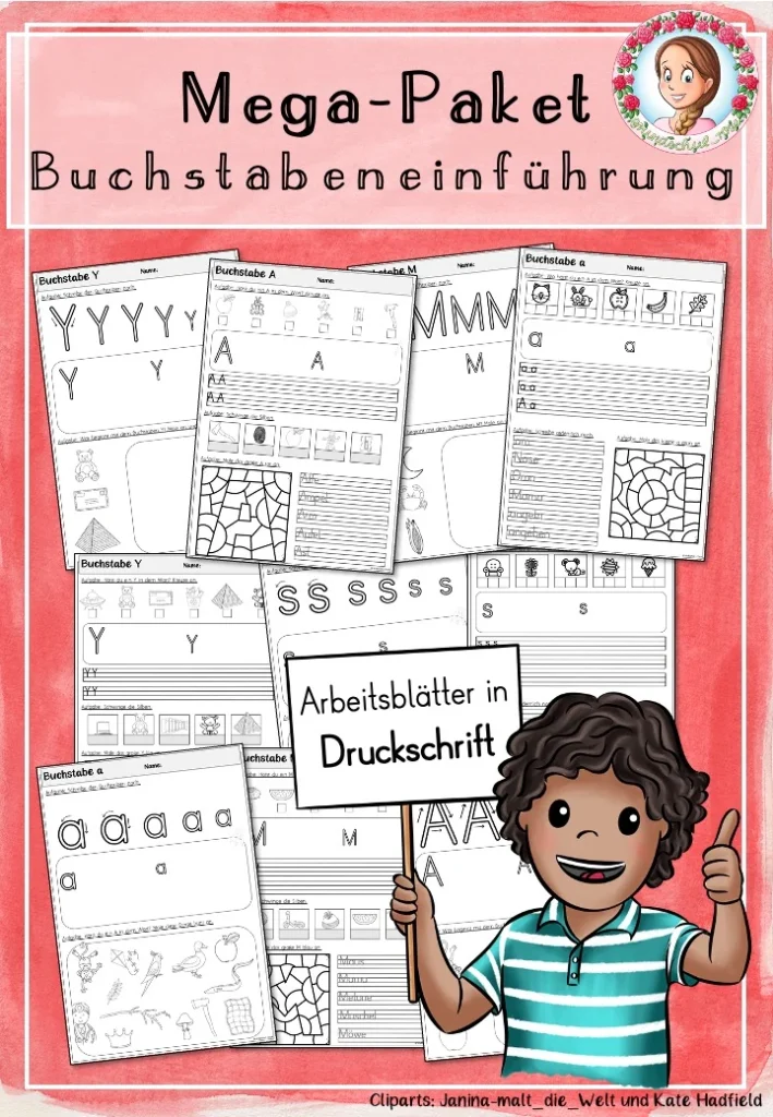 Cover: Materialpaket Schulstart Deutsch Klasse 1. Grundschule