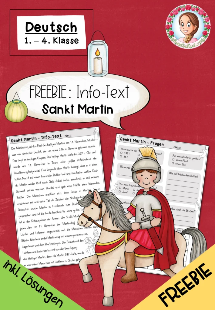 Sankt Martin Infotext Klasse 1-4 Cover