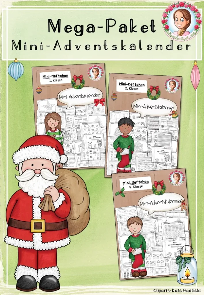 Materialpaket Weihnachten Klasse 1-3 - Cover für Klasse 1-3