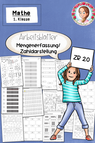 Arbeitsblätter Mengenerfassung Klasse 1 ZR 20 (743064)