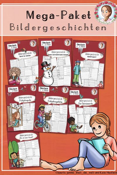 Mega-Paket: Bildergeschichten schreiben (2.-4. Klasse) (758164)