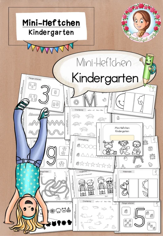 Mini-Heft Vorschule Schulstart üben