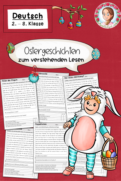 Verstehendes Lesen Ostern Klasse 2 bis 3 (778562)