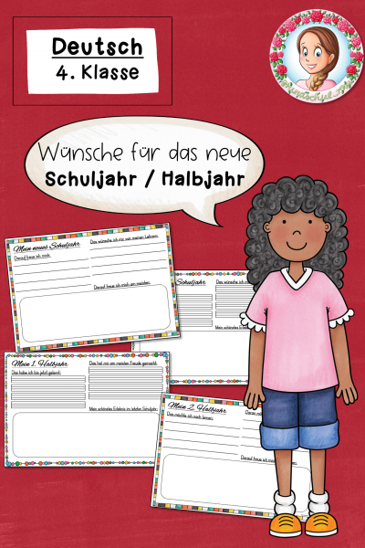 FREEBIE: Wünsche/Vorsätze für das neue Schuljahr (1.-6. Klasse) (80067)