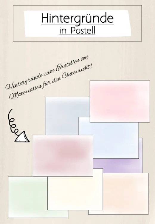FREEBIE: Hintergrundfarben in Pastell