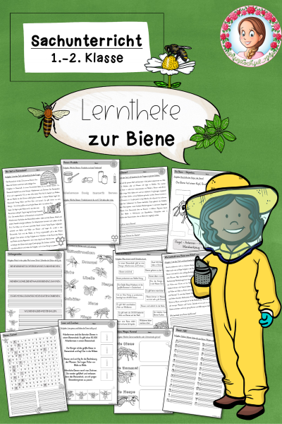 Lerntheke zur Biene (1.-2. Klasse) (854146)
