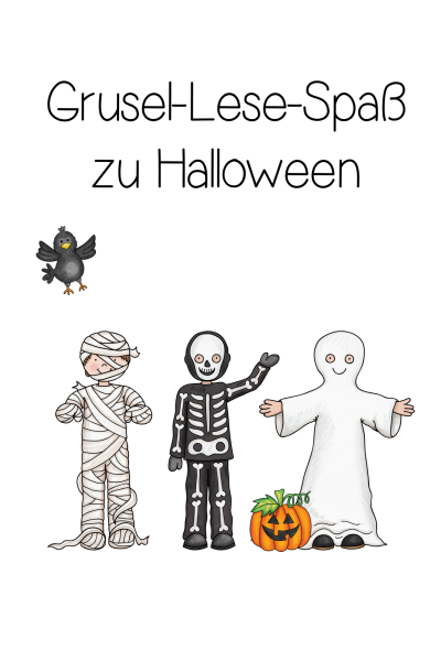 FREEBIE: Kostenloser Grusel-Lese-Spaß zu Halloween – Sinnerfassendes Lesen (2.–3. Klasse) (90023)
