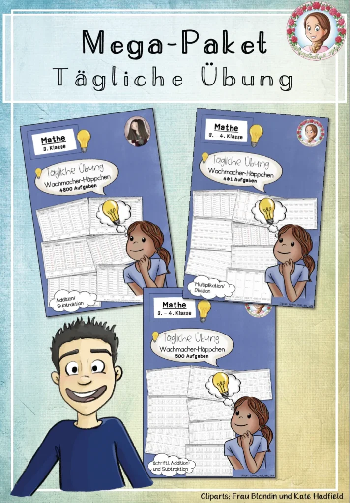 Tägliche Übung Mathe Paket | Kopfrechnen