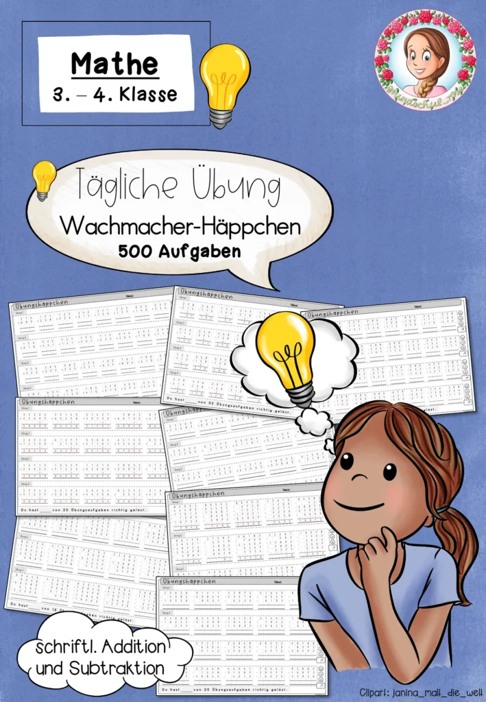Tägliche Übung Mathe | Schriftliche Rechenverfahren