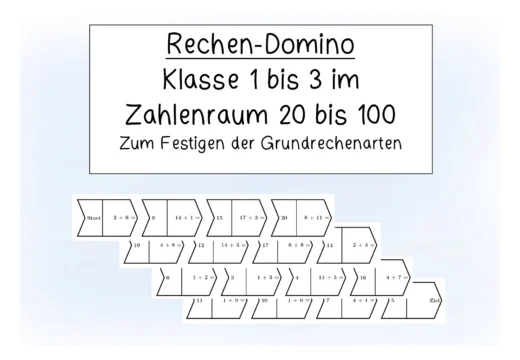 Rechen-Dominos im ZR 20-100