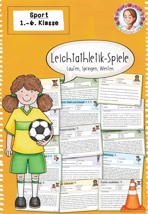 Leichtathletik Spielekartei | Sportunterricht