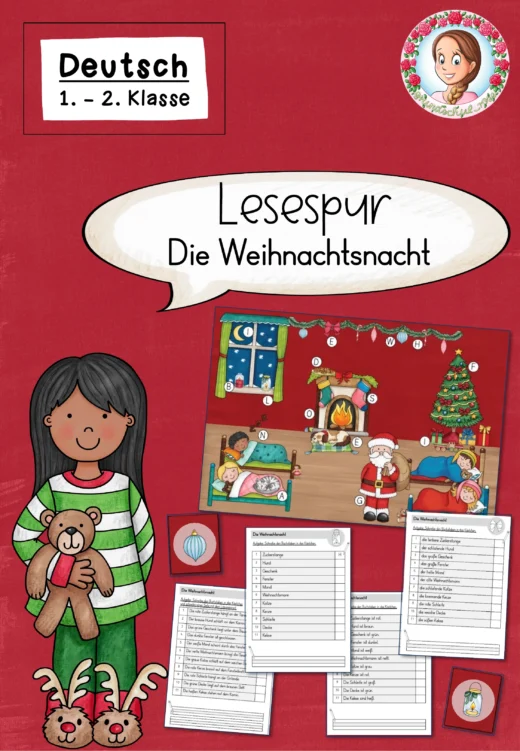 Lesespur: Weihnachten / Winter (1./2. Klasse)